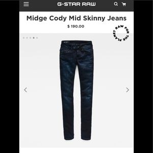 G-STAR RAW Women’s Skinny Jeans